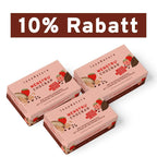 Menstru® Chocbar: Veganer Schokoladenriegel mit Vitamin B6, Eisen und Maca - 6er Box