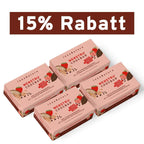 Menstru® Chocbar: Veganer Schokoladenriegel mit Vitamin B6, Eisen und Maca - 6er Box