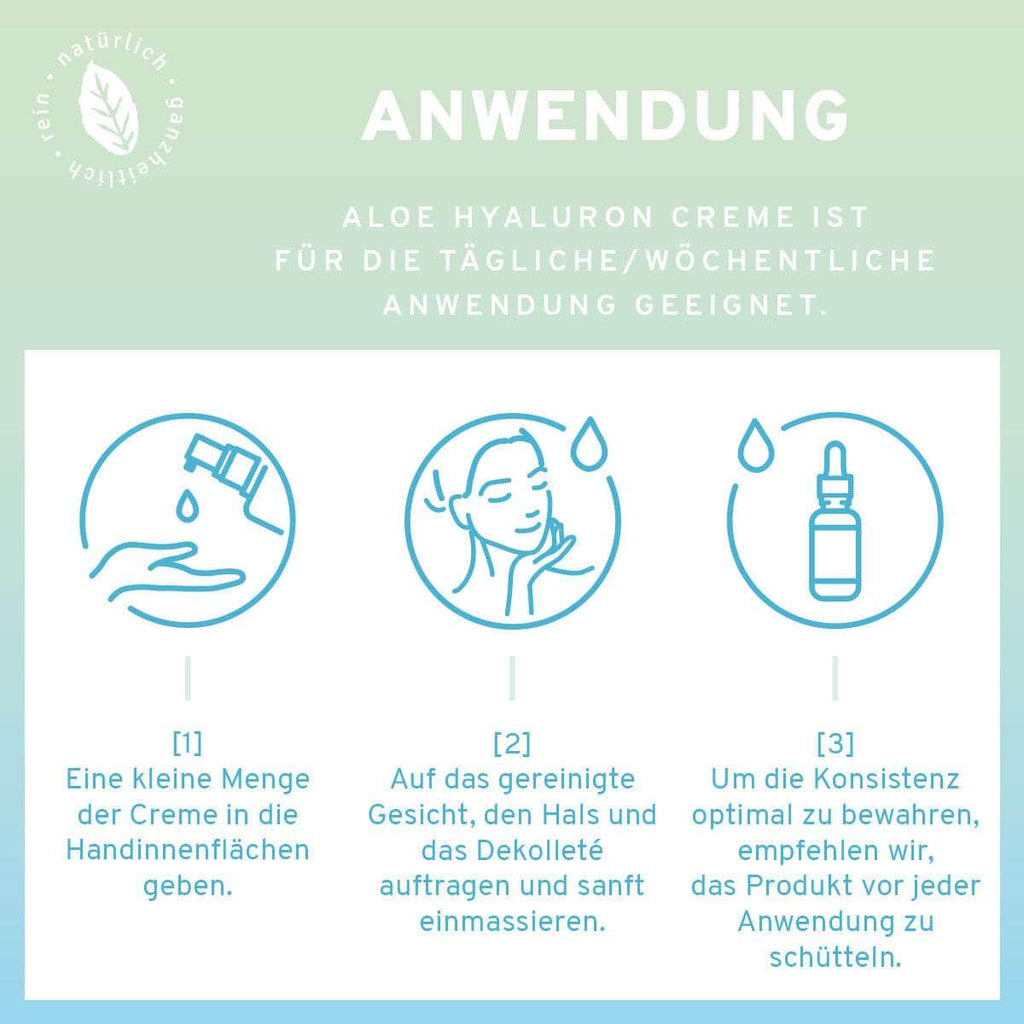 Aloe Hyaluron Creme: Gesichtscreme