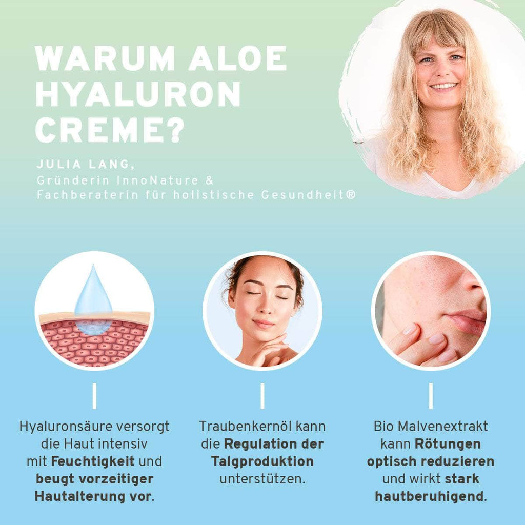 Aloe Hyaluron Creme: Gesichtscreme