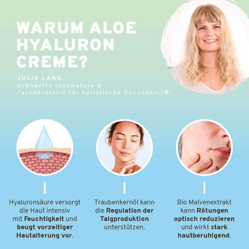 Aloe Hyaluron Creme: Gesichtscreme