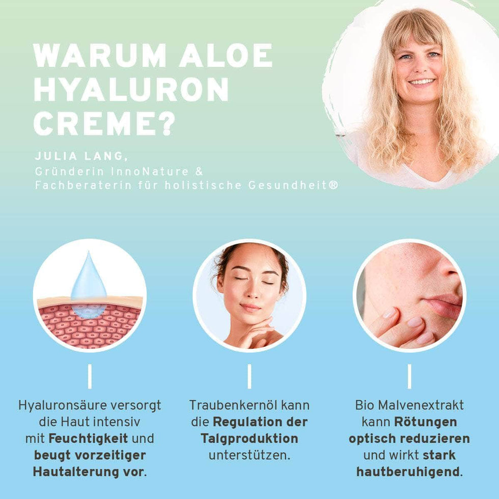 Aloe Hyaluron Creme: Gesichtscreme