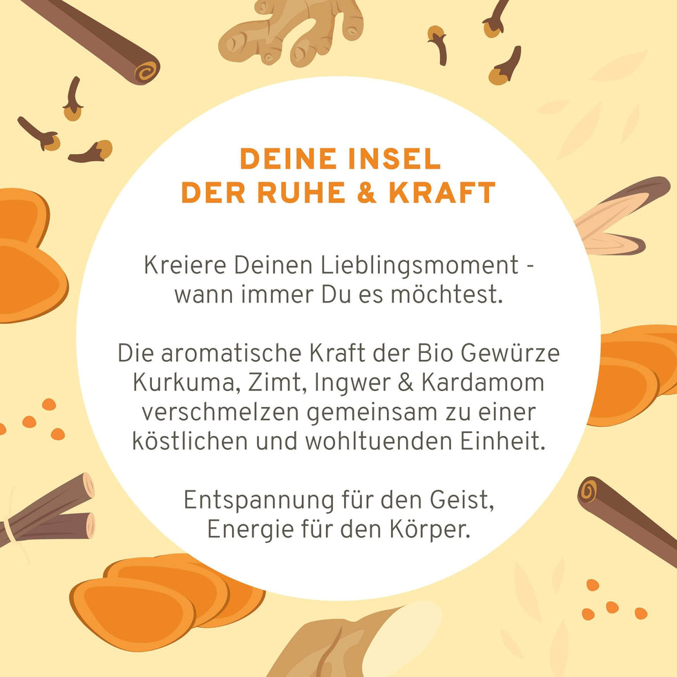 Mini Bio Kurkuma Latte