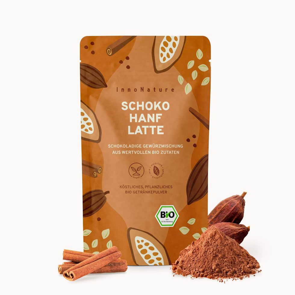 Bio Schoko Hanf Latte