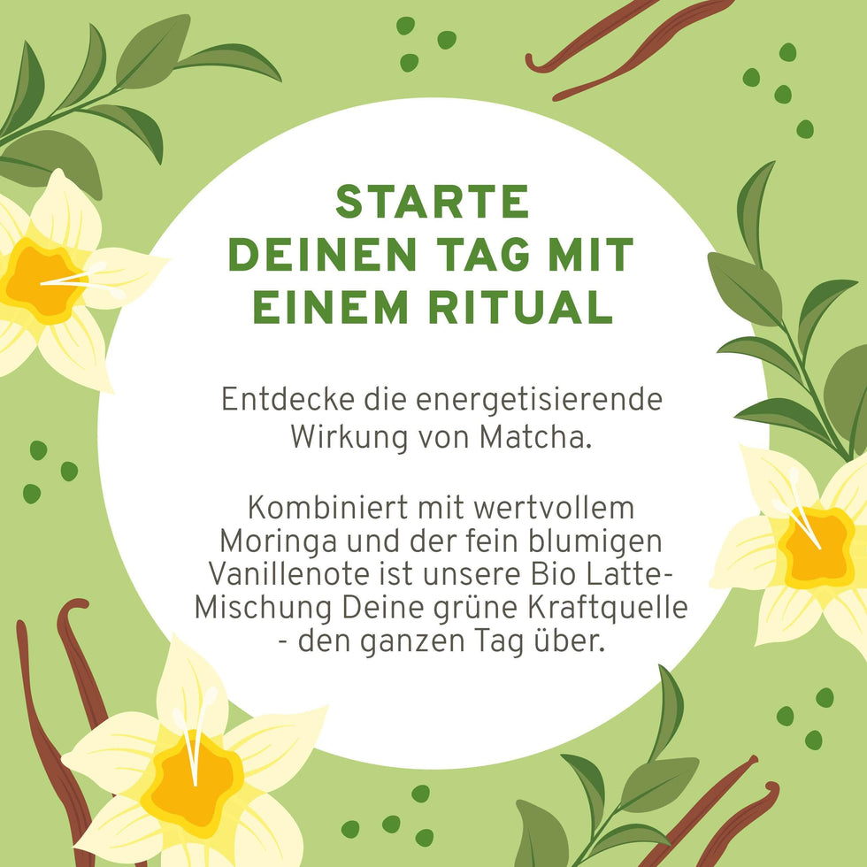 Bio Matcha Vanille Latte