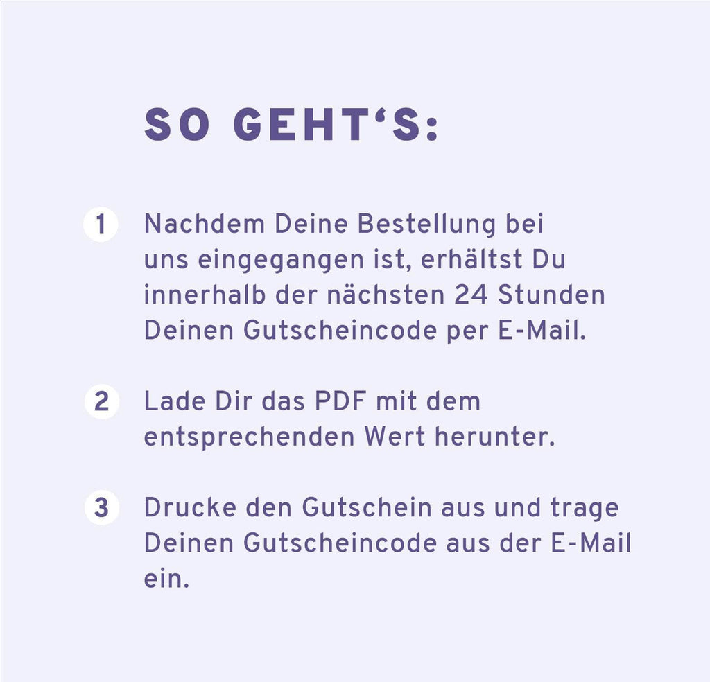 PDF Gutschein zum SELBSTAUSDRUCKEN - Motiv Winter
