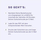 PDF Gutschein zum SELBSTAUSDRUCKEN - Motiv Winter
