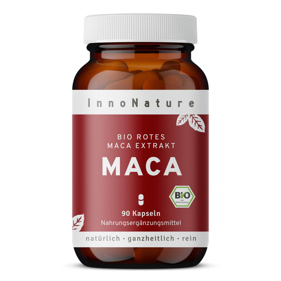 Bio Rotes Maca Extrakt Kapseln