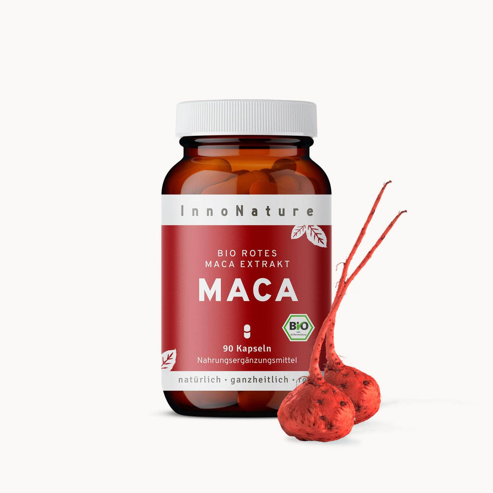 Bio Rotes Maca Extrakt Kapseln