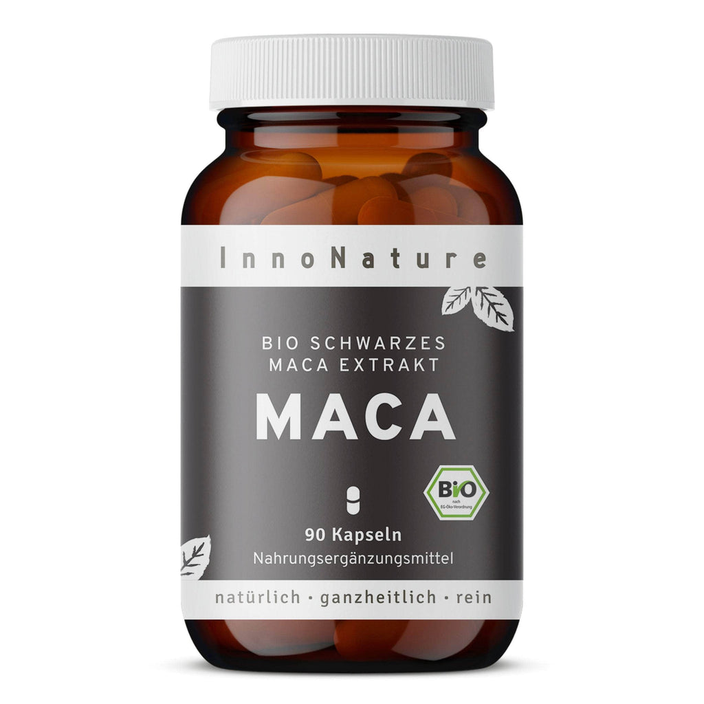 Bio Schwarzes Maca Extrakt Kapseln