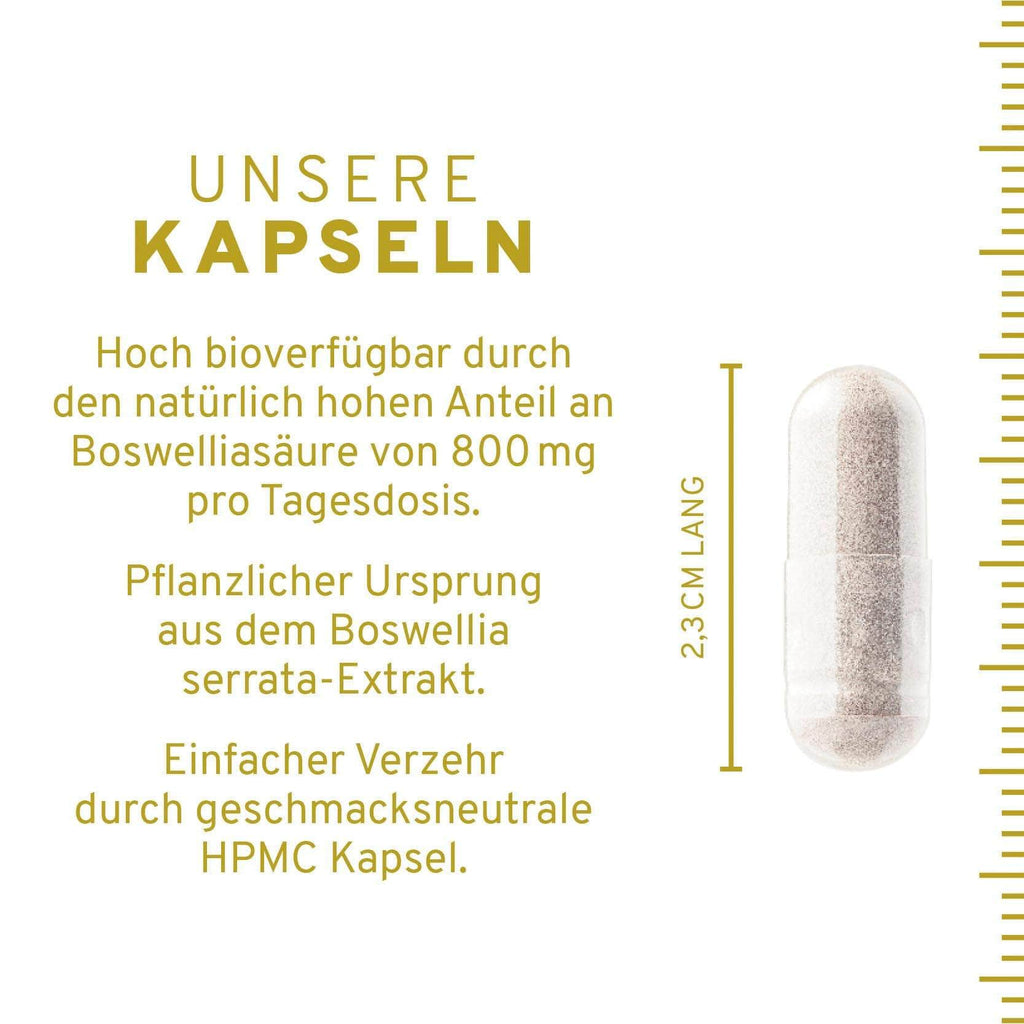 Boswelliasäure: Weihrauch Kapseln