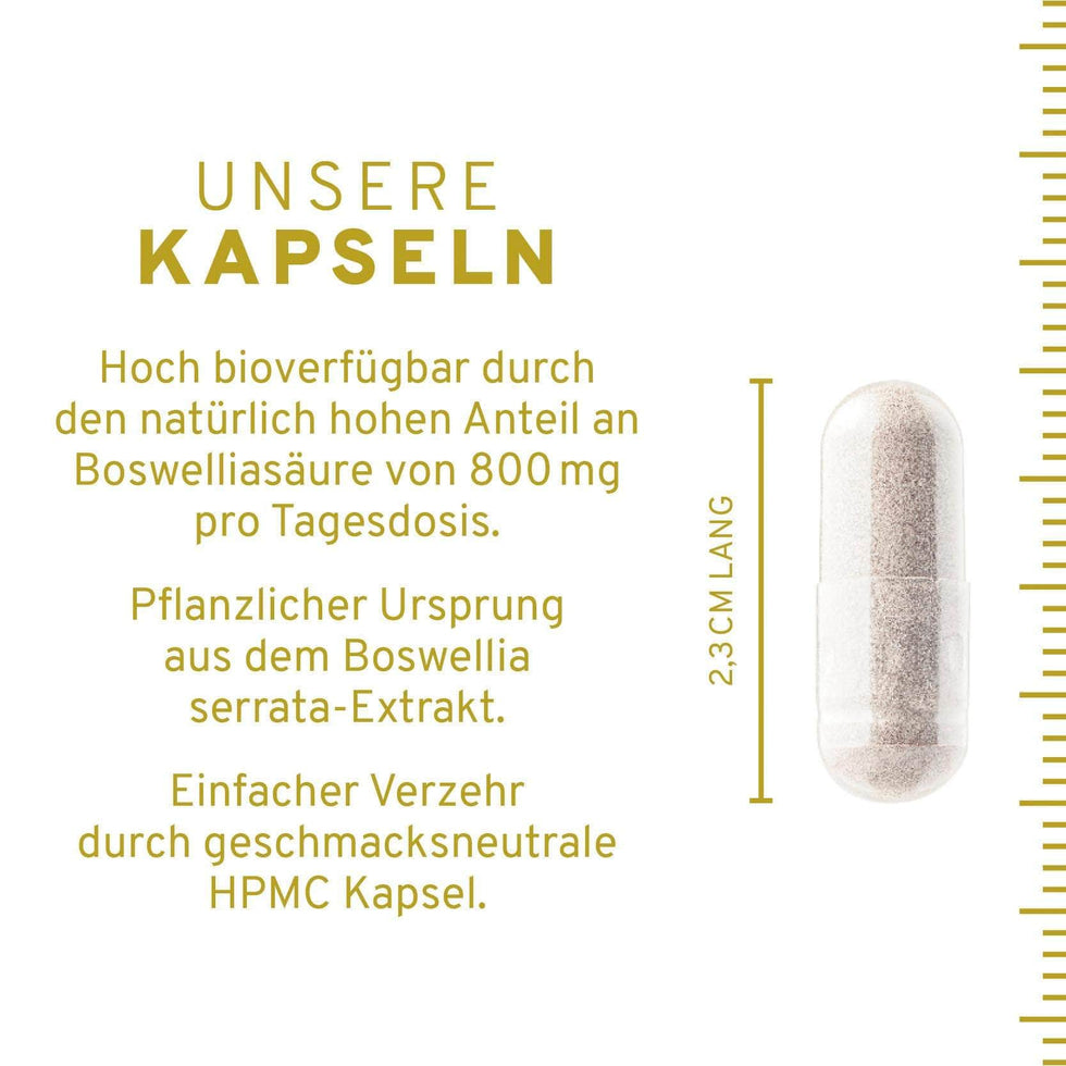 Boswelliasäure: Weihrauch Kapseln