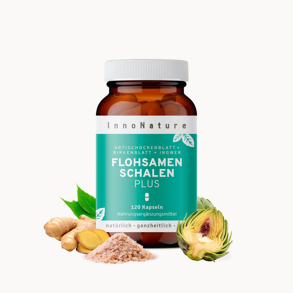 Flohsamenschalen Plus Kapseln