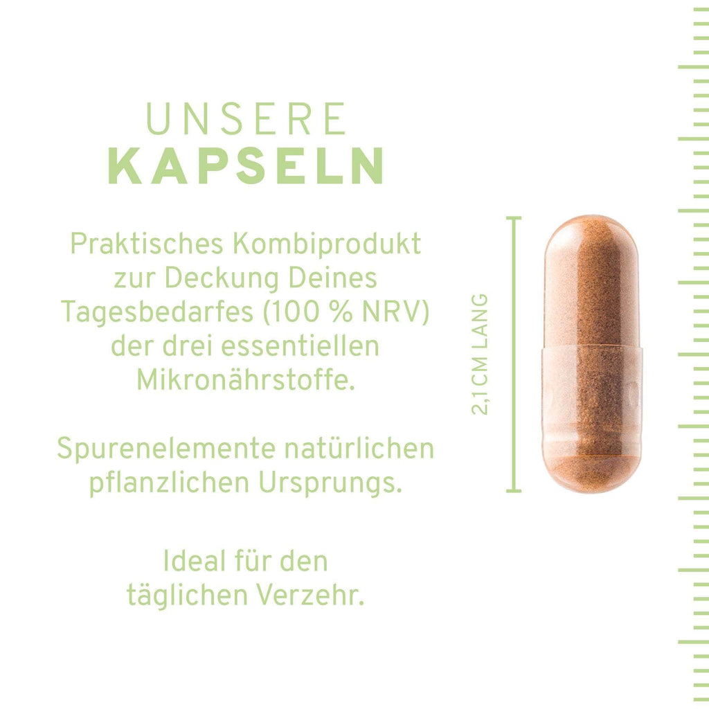 Zink + Kupfer + Mangan 60 Kapseln
