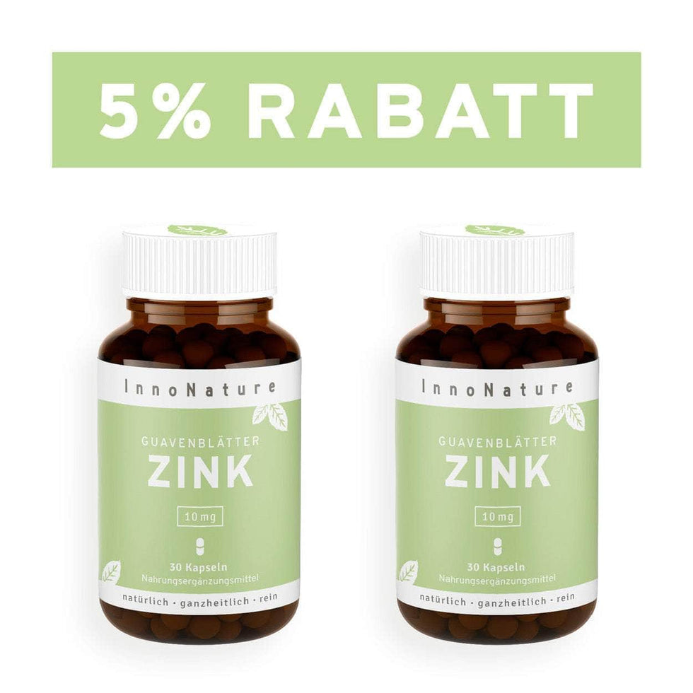 Zink Kapseln 1-Monatsvorrat