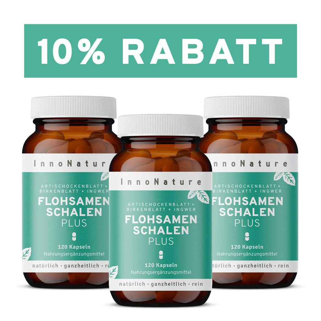 Flohsamenschalen Plus Kapseln