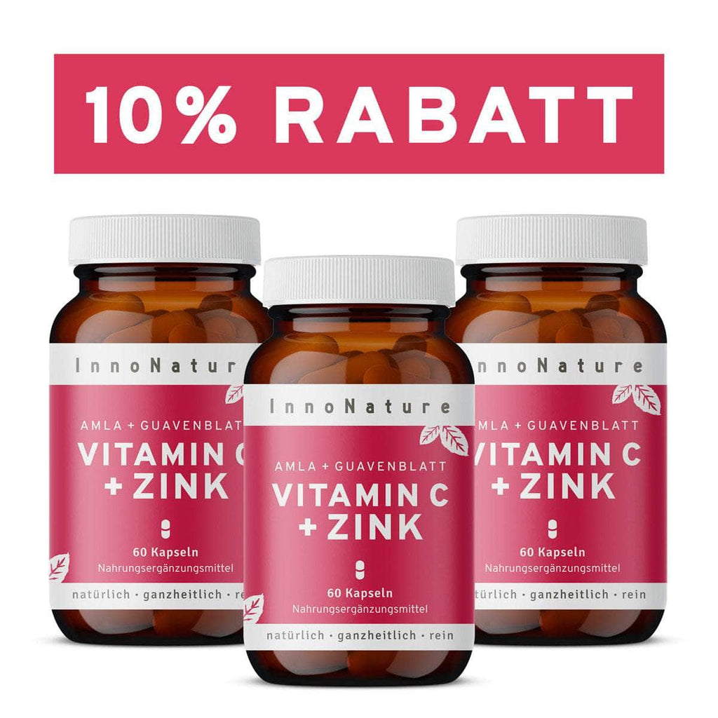Vitamin C + Zink 60 Kapseln