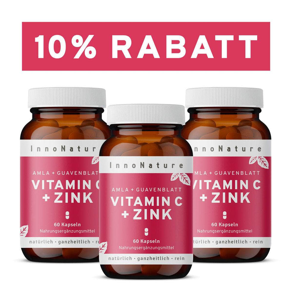 Vitamin C + Zink 60 Kapseln