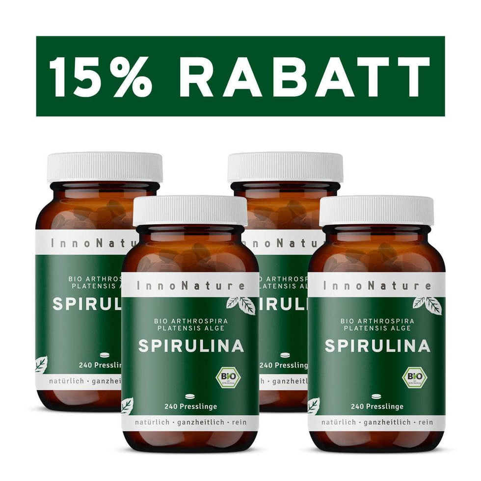 Bio Spirulina Presslinge