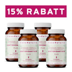 Zellschutz Kapseln:  Trans-Resveratrol + OPC + L-Glutathion + Hagebutte + Citrus-Bioflavonoide