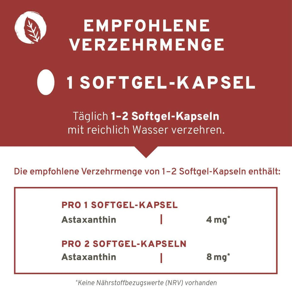 Astaxanthin Kapseln