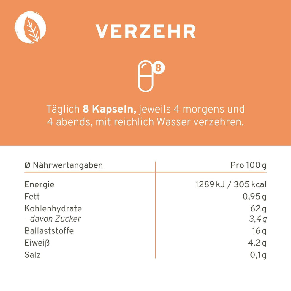 Bio Kurkuma Gerstengras Kapseln