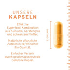 Bio Kurkuma Gerstengras Kapseln