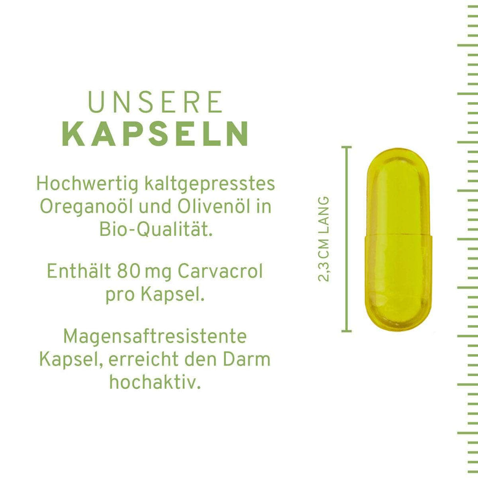 Bio Oreganoöl Kapseln
