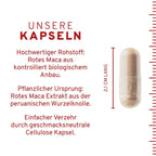 Bio Rotes Maca Extrakt Kapseln