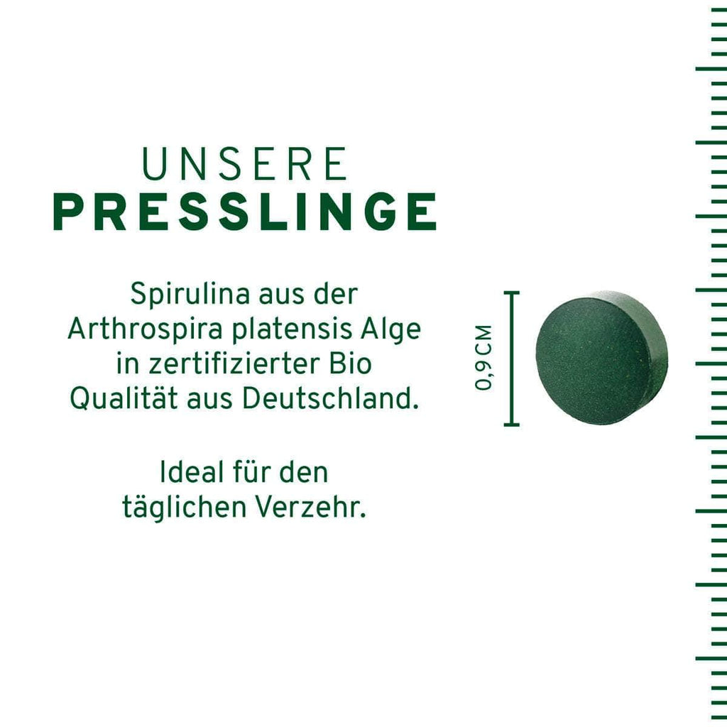 Bio Spirulina Presslinge