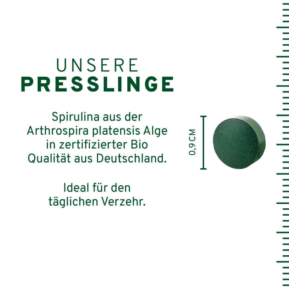 Bio Spirulina Presslinge