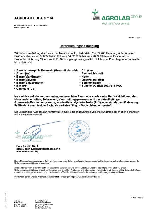 Coenzym Q10 Kapseln