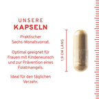 Folsäure Kapseln: Vitamin B9 aus Zitronenschalen
