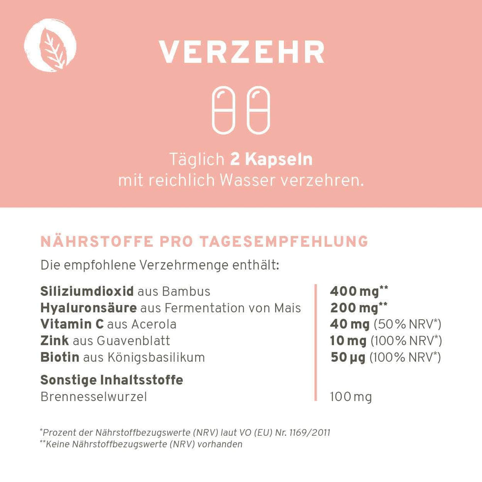 Haut-Haare-Nägel Kapseln
