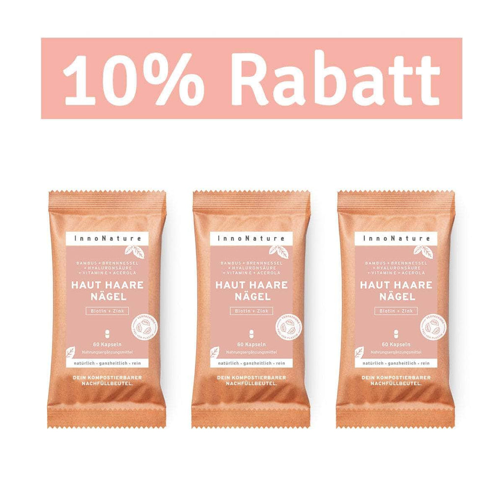 InnoRefill: Haut-Haare-Nägel Kapseln im Nachfüllbeutel