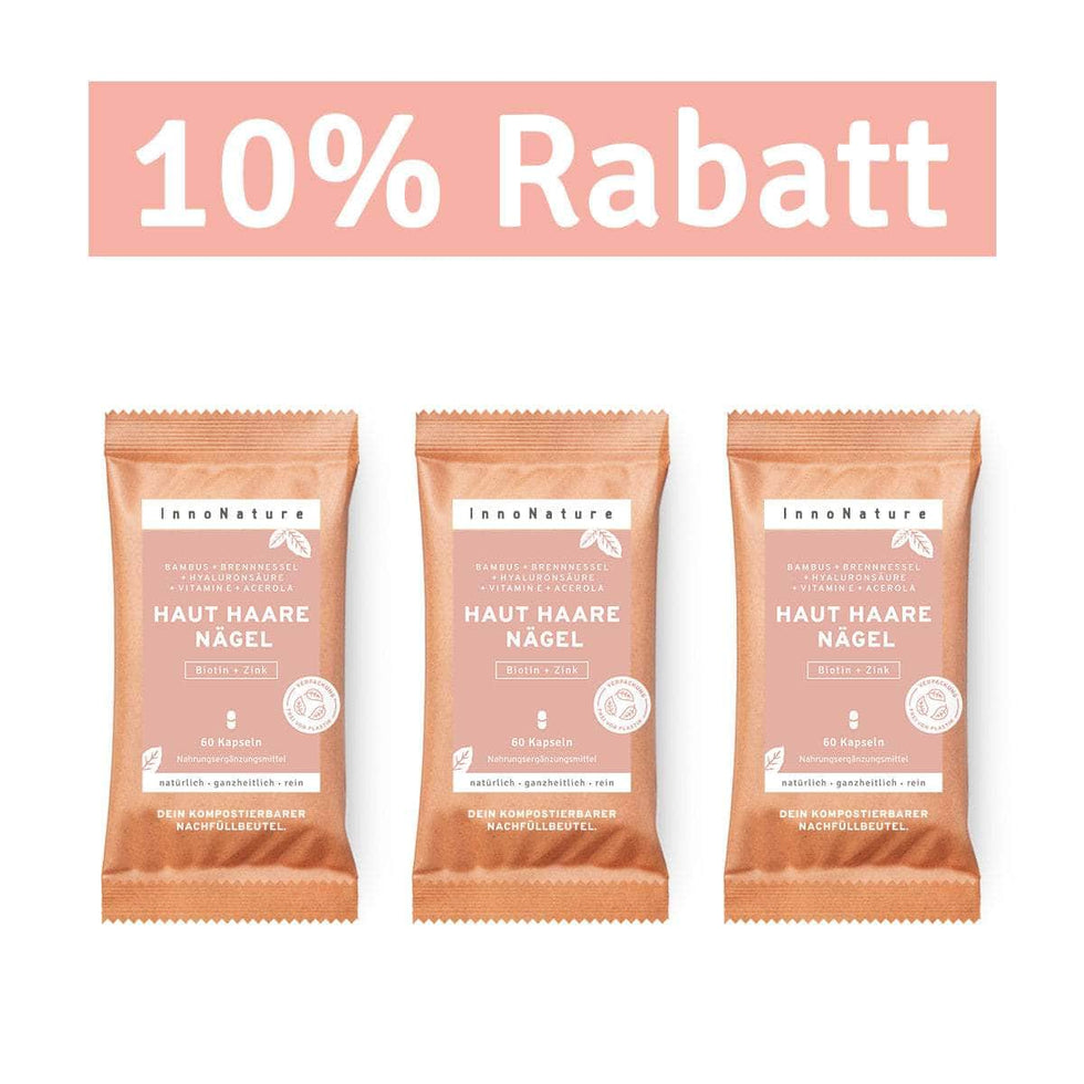 InnoRefill: Haut-Haare-Nägel Kapseln im Nachfüllbeutel