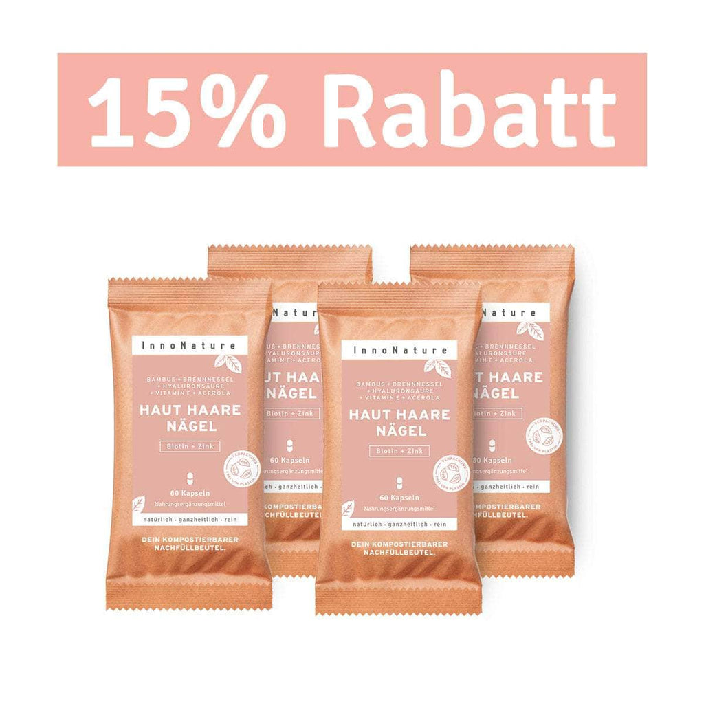 InnoRefill: Haut-Haare-Nägel Kapseln im Nachfüllbeutel
