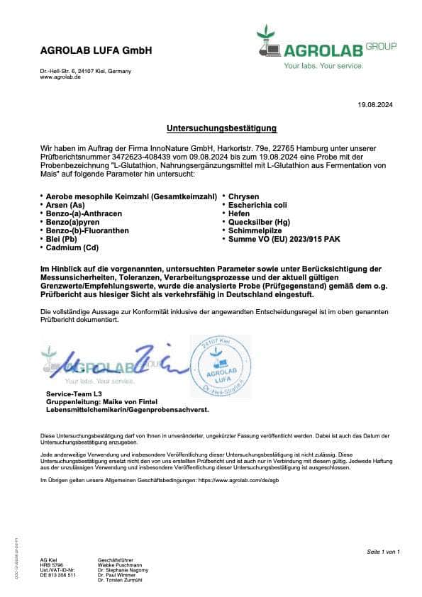 L-Glutathion Kapseln