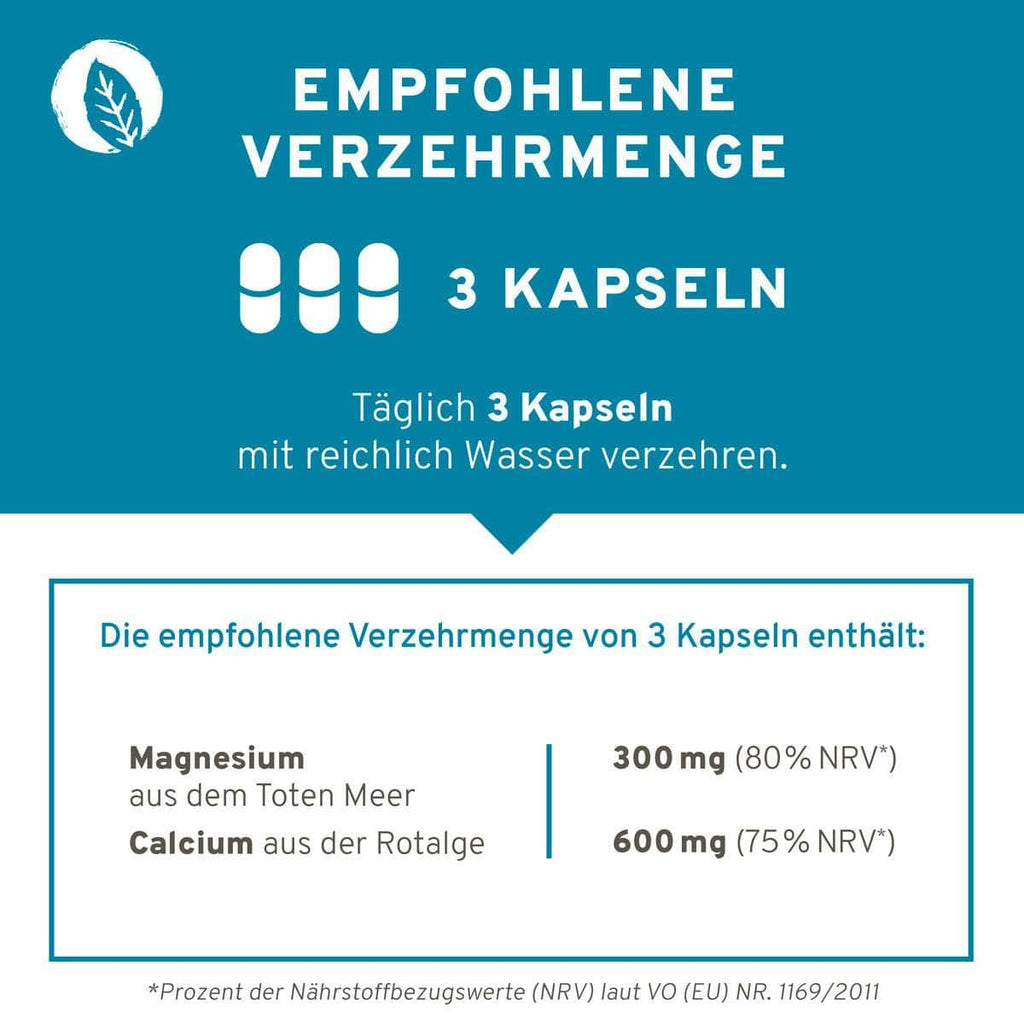 Magnesium + Calcium Kapseln