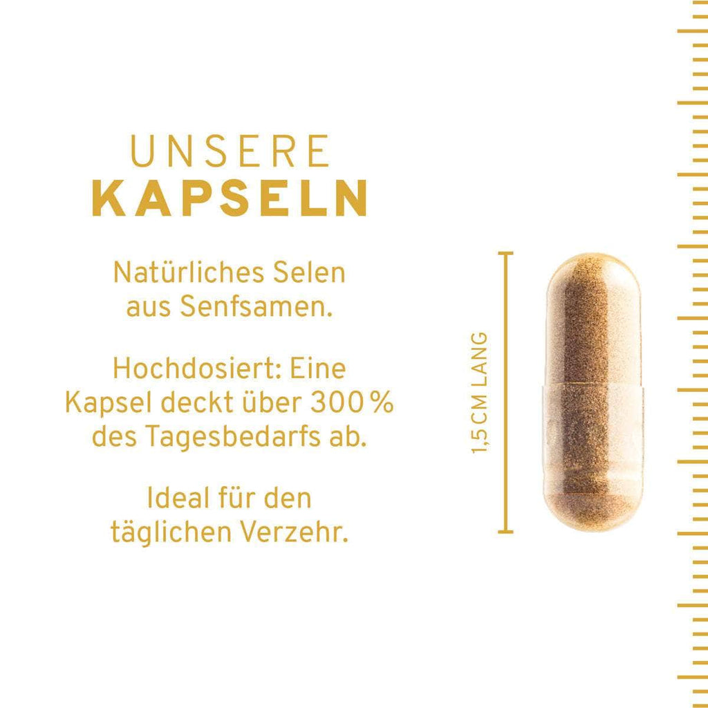 Natürliche Selen Kapseln