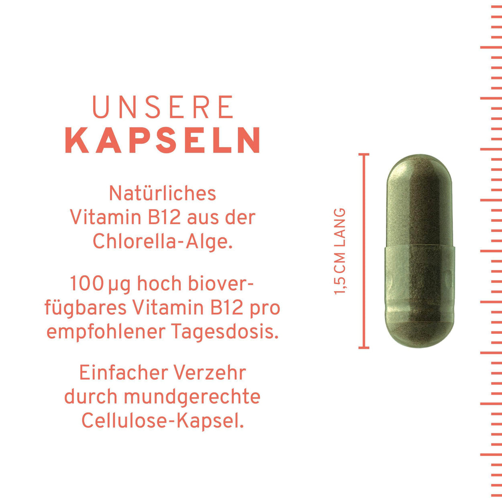 Vitamin B12 Chlorella 100 µg Kapseln