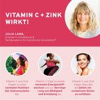 Vitamin C + Zink 60 Kapseln