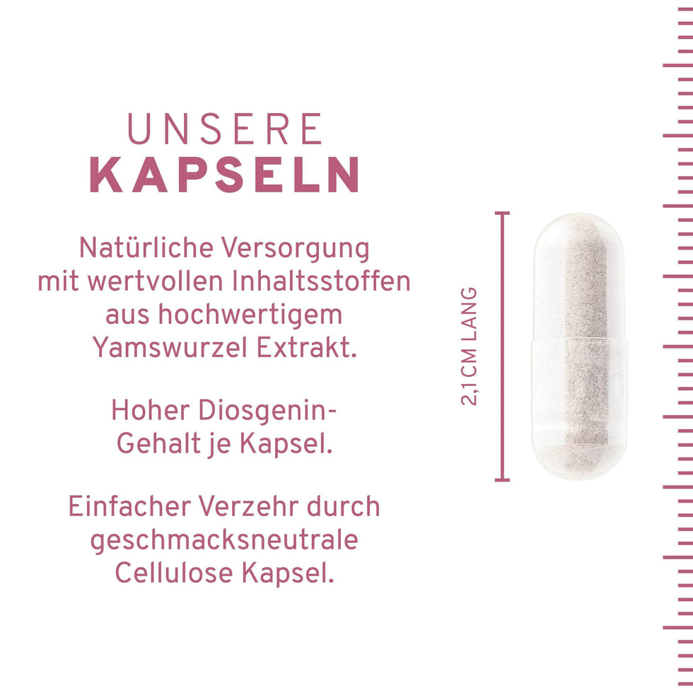 Wilde Yamswurzel Extrakt Kapseln