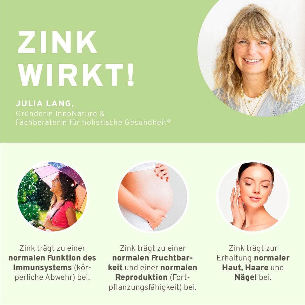Zink Kapseln 1-Monatsvorrat