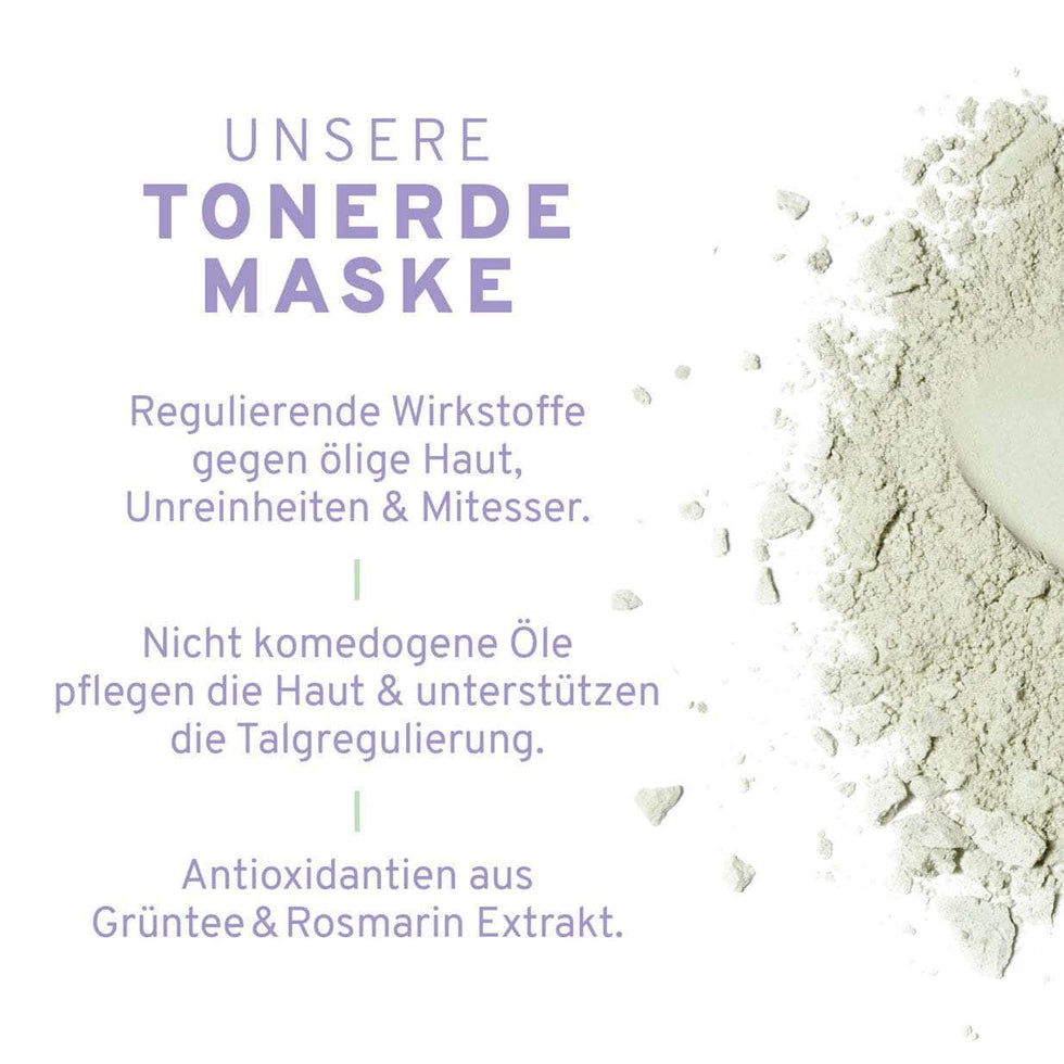 Tonerde Maske