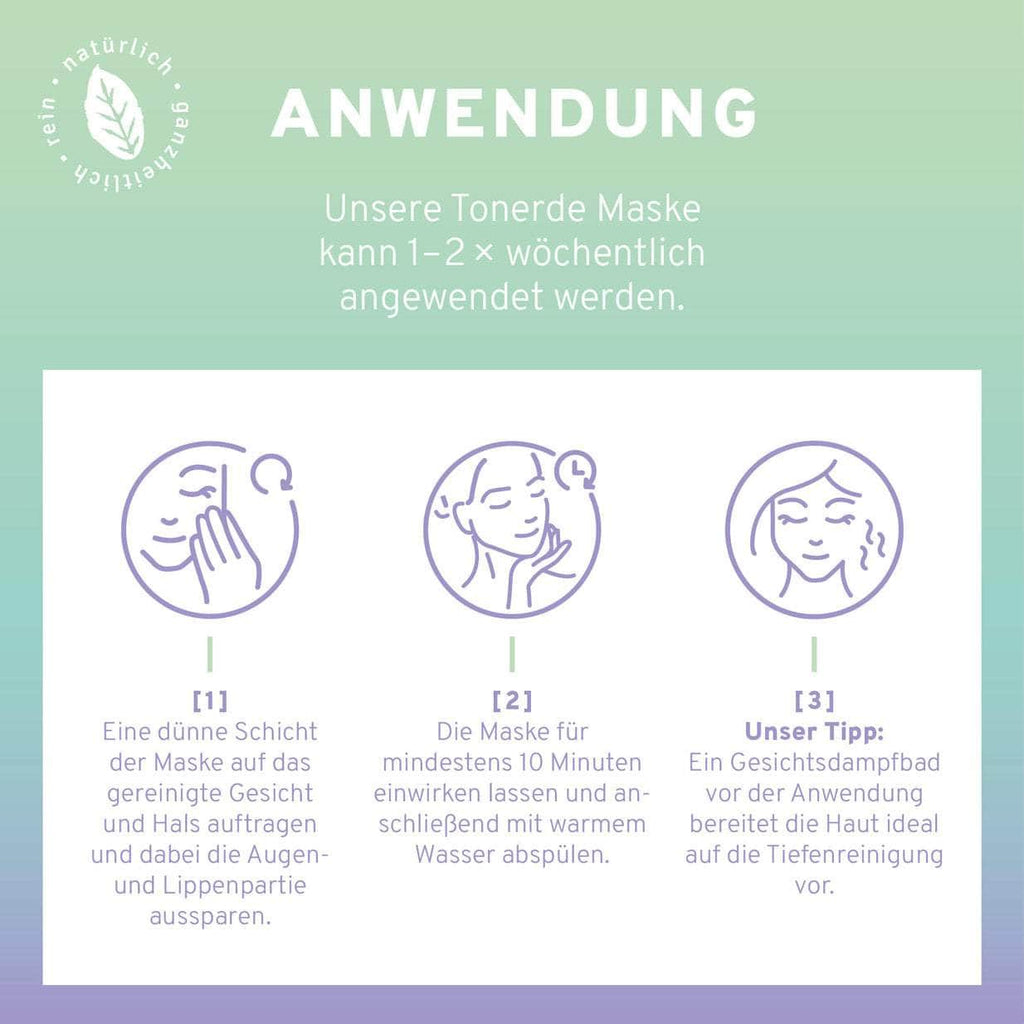 Tonerde Maske