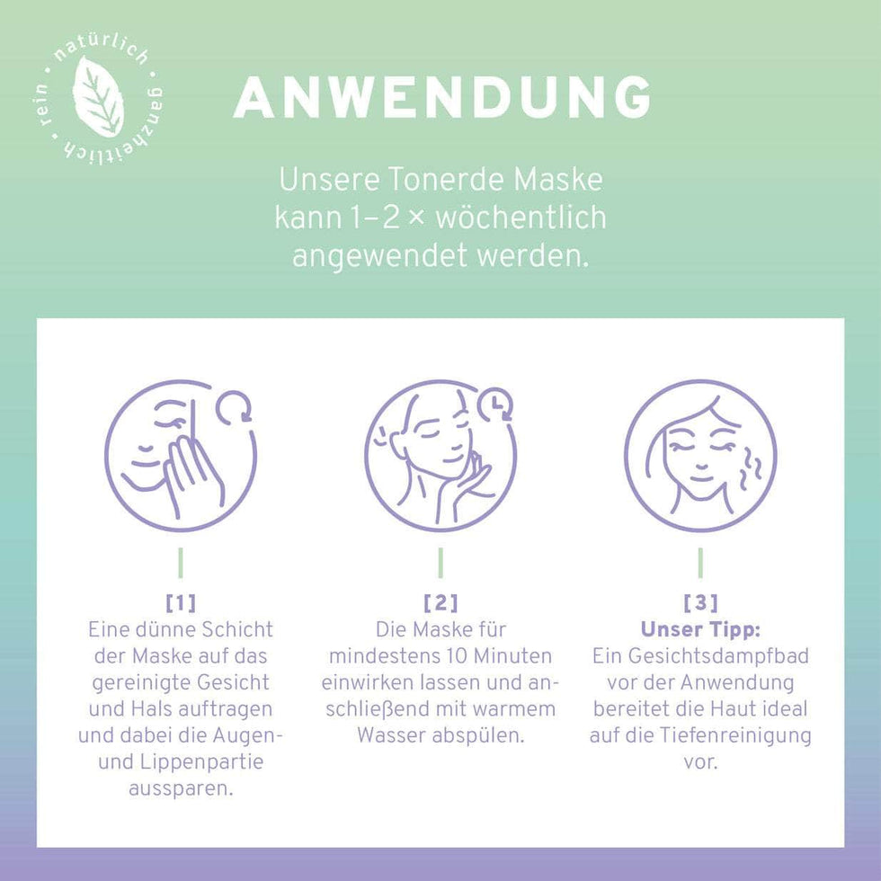 Tonerde Maske