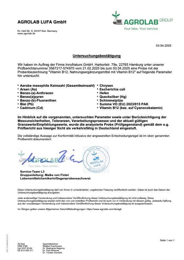 Methylcobalamin: Vitamin B12 Tropfen