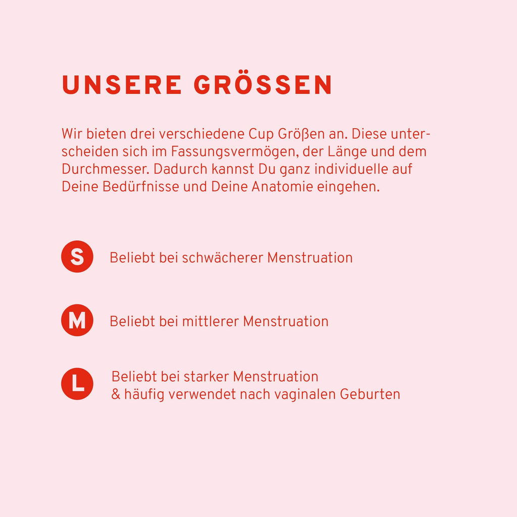 Monatshygiene: Menstru® Cup (Menstruationstasse)