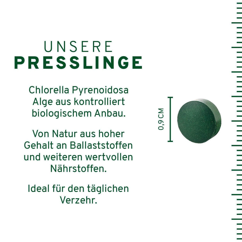 Bio Chlorella Presslinge